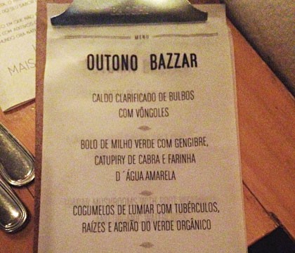 Restaurante Bazzar